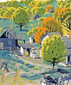 Harden Hollow Gustave Baumann Paint By Numbers