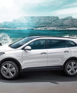 Hyundai Santa Fe By The Sea Paint By Numbers