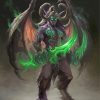 Illidan Stormrage Video Game Art Paint By Numbers