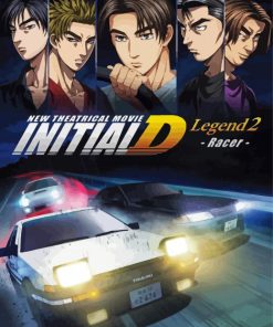 Initial D Lagend Racer Paint By Numbers