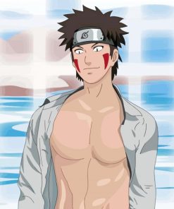 Inuzuka Kiba Naruto Paint By Numbers