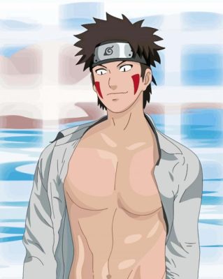 Inuzuka Kiba Naruto Paint By Numbers