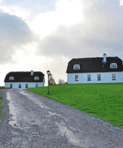 Irish Countryside Cottages Paint By Numbers