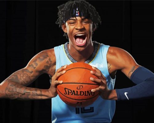 Ja Morant Paint By Numbers