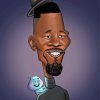 Jamie Foxx Caricature Paint By Numbers