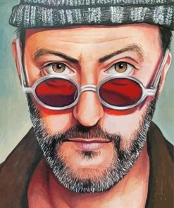 Jean Reno Art Paint By Numbers