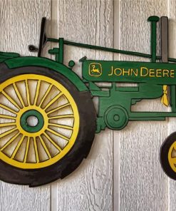 John Deere Tractor Decoration Paint By Numbers