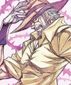 Jojos Bizarre Adventure Joseph Joestar Paint By Numbers