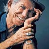 Keith Richards English Artist Paint By Numbers