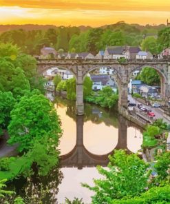 Knaresborough Town View Paint By Number