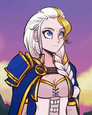 Lady Proudmoore Art Paint By Numbers