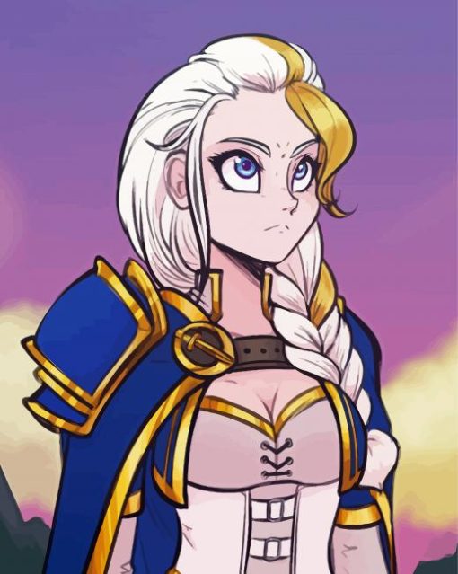 Lady Proudmoore Art Paint By Numbers