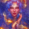 Libra Zodiac Goddess Paint By Numbers