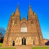 Lichfield Cathedral England Paint By Numbers