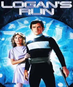 Logans Run Poster Paint By Numbers