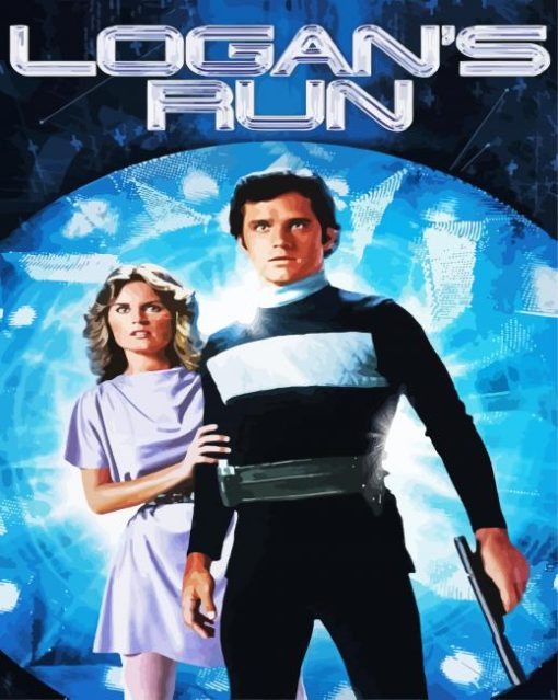 Logans Run Poster Paint By Numbers