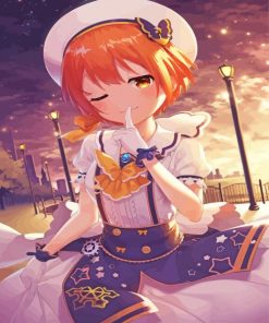 Love Live Rin Hoshizora Anime Paint By Numbers