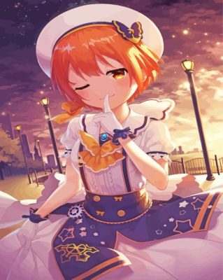 Love Live Rin Hoshizora Anime Paint By Numbers