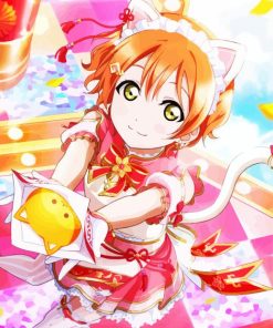 Love Live Anime Rin Hoshizora Paint By Numbers