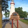 Marblehead lighthouse Ohio State Park Paint By Numbers