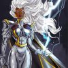 Marvel Comics Storm Superhero Paint By Numbers