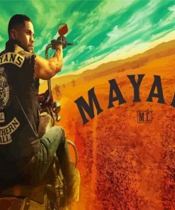 Mayans Movie Poster Paint By Numbers