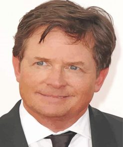 Michael J Fox Paint By Numbers