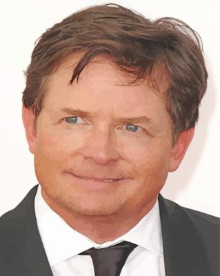 Michael J Fox Paint By Numbers