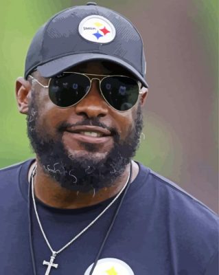 Mike Tomlin Art Paint By Number