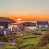 Monhegan Island At Sunset Paint By Numbers