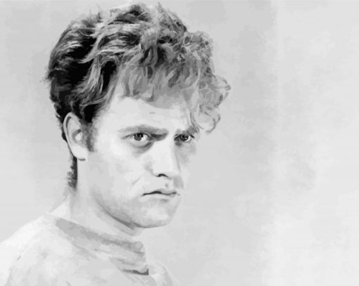 Monochrome Vic Morrow Paint By Numbers