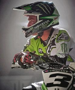 Monster Energy Eli Tomac Paint By Number