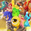 Monster Rancher Anime Paint By Numbers