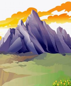 Mountains Paint By Numbers