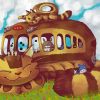 My Neighbor Totoro Catbus Paint By Numbers