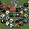 NFL Helmets And Logo Paint By Number