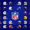 NFL Helmets Paint By Numbers