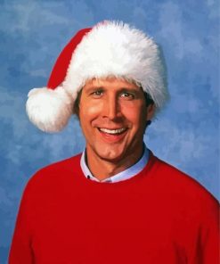 National Lampoons Christmas Vacation Clark Griswold Character Paint By Numbers