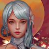 Nier Video Game Character Paint By Number