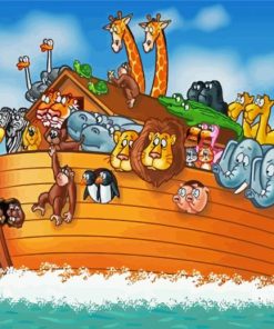 Noahs Ark Children Paint By Numbers