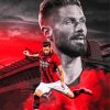 Olivier Giroud Ac Milan Paint By Numbers