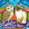 Owl And The Pussycat Paint By Numbers