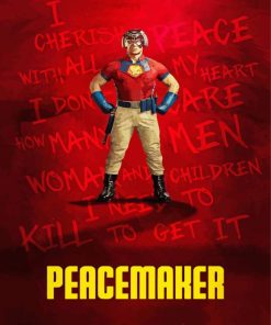 Peacemaker Movie Poster Paint By Numbers