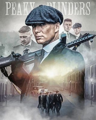 Peaky Blinders Tv Serie Paint By Numbers