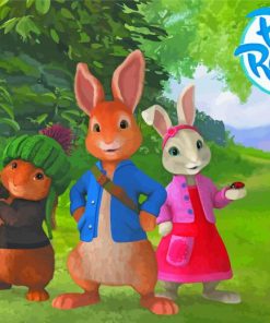 Peter Rabbit Animated Movie Paint By Numbers