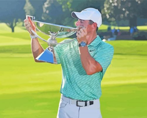 Player Rory McIlroy Paint By Numbers