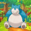 Pokemon Snorlax Paint By Numbers