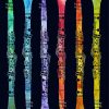 Raibow Clarinets Paint By Numbers