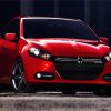 Red Dodge Dart Paint By Numbers