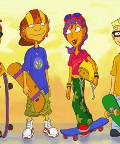 Rocket Power Art Paint By Numbers